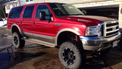 2000 ford excursion limited - lifted - rust free