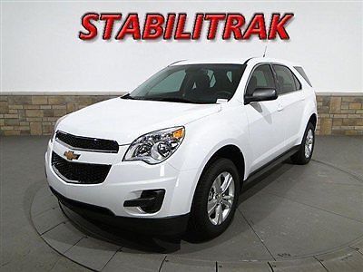 Chevrolet equinox ls new automatic 2.4l 4 cyl engine summit wht