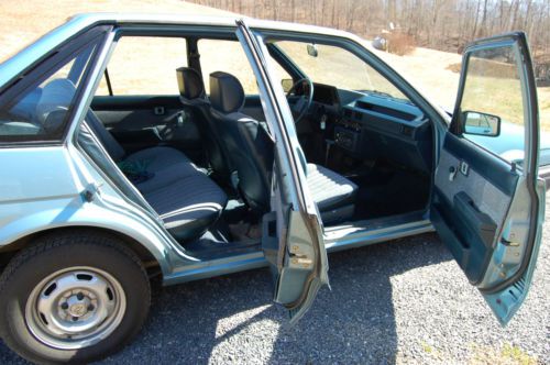 Chevy Nova,  4 cylinder  Automatic, 4 door sedan, runs good  56,858 actual miles, image 3