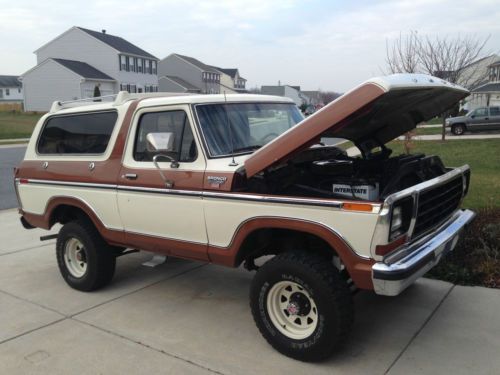 1978 ford bronco xlt 4x4