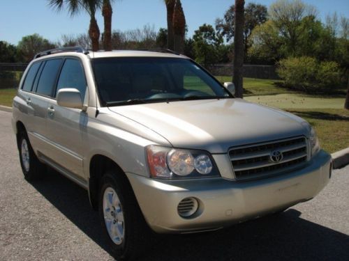2002 toyota highlander std