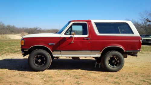 1990 ford bronco xlt