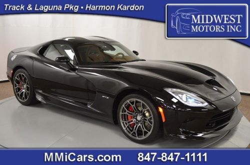 2013 dodge srt viper gts black track pkg laguna interior only 179 miles 2014