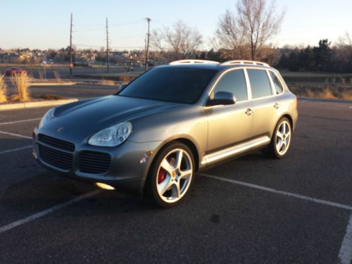 2006 porsche cayenne turbo s suv awd 520hp twin turbo immaculate android nav