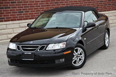 2006 saab 9-3 2.0t convertible -!- navigation -!- parking sensors -!- very clean