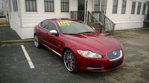 2009 jaguar xf luxury sedan 4-door 4.2l
