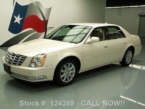 2009 cadillac dts lux climate leather chrome wheels 12k texas direct auto