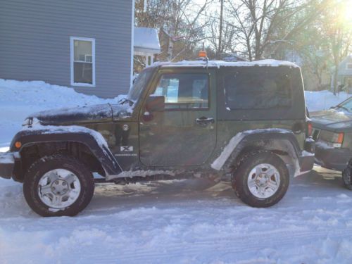 2008 jeep wrangler x sport utility 2-door 3.8l factory right hand drive