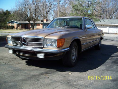 1979 mercedes 450 slc 5.0 rare classic coup