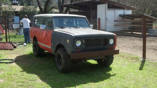 International scout.daily driver 4 wheel drive