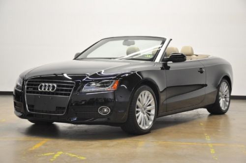 10 a5 prestige convertible, navigation, comfort pkg,super lowmiles, like-new!