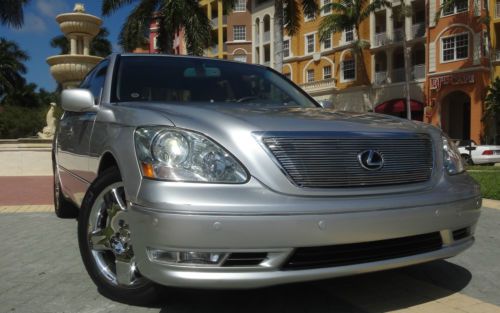 2006 lexus ls430 sedan 4-door 4.3l 1 owner navigation chrome mark levinson audio