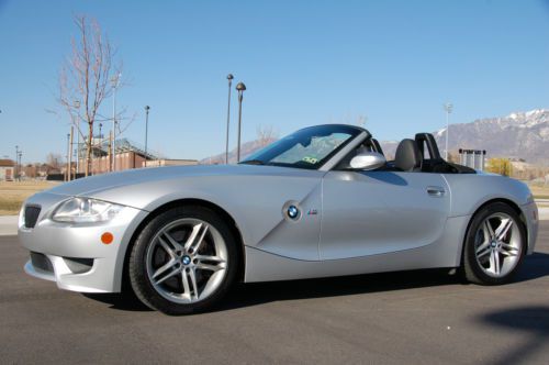 2006 bmw z4 m roadster convertible 19k miles! premium, cold weather packages!!!!
