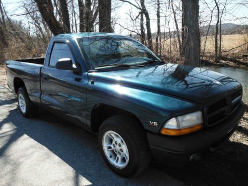 1998 dodge dakota sport with air conditioning 3.9 liter 6 cylinder