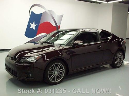 2012 scion tc 6-speed pano sunroof 18&#034; wheels 30k miles texas direct auto