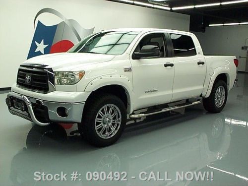 2010 toyota tundra crewmax leather rear cam 20&#039;s 73k mi texas direct auto