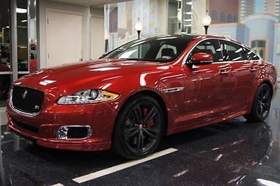 Xjr rwd exec mgr demo super charged italian racing red