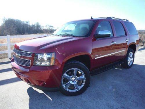 New crystal red tahoe ltz 5.3l v8 4x4 4wd suv no reserve