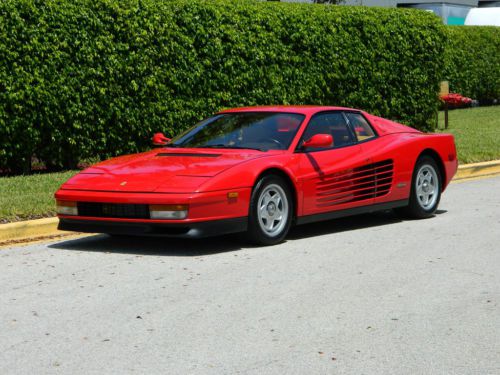 1987 ferrari testarossa fresh belt service h20 pump clutch and differential euro