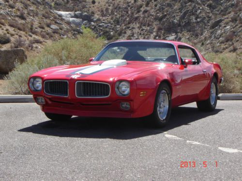 1971 firebird 1972 trans am *red scaa car tribute*  455ho  70 71 72 73