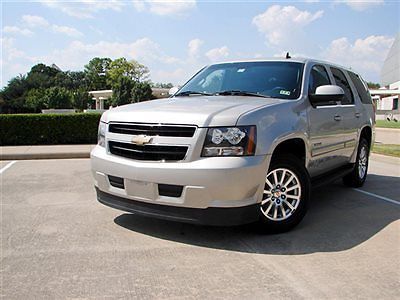 08 chevy tahoe hybrid,wood trim,navigation,reverse camera,3rd row seat,runs gr8!