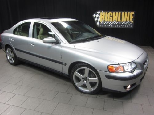 2004 volvo s60r, 300hp turbo, 6-speed manual, all-wheel-drive, only 74k miles