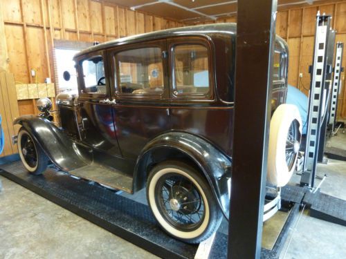 1930 ford model a town sedan 4 door great runner good cond! original paint