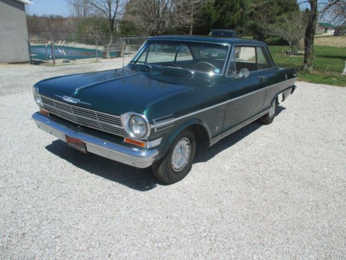 1962 chevy ii nova 2 door hardtop  63 64 65