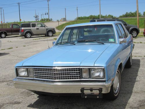 1978 ford fairmont base sedan 4-door 3.3l