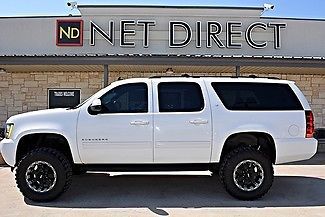 10 chevy 5.3 v8 4x4 6.5&#034; lift 18&#034; rims 35&#034; tires 3rd row net direct auto texas