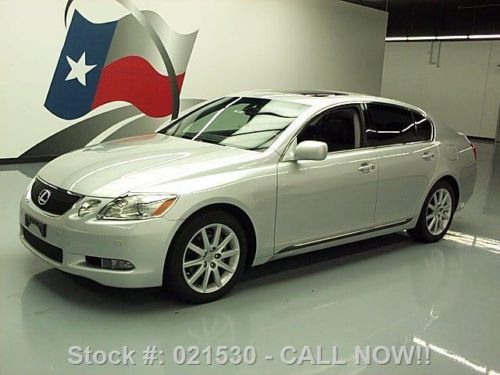 2006 lexus gs300 sunroof nav rear cam xenons 87k miles texas direct auto