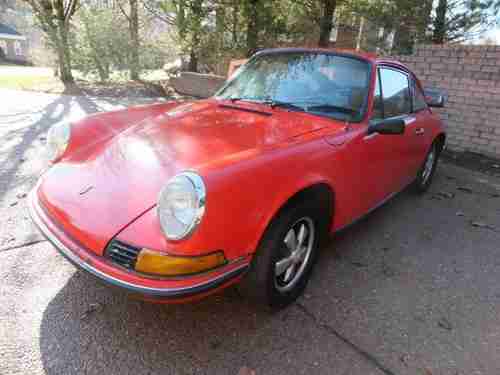 1971 PORSCHE 911T COUPE- IN STORAGE FOR 23 YEARS!!, image 2