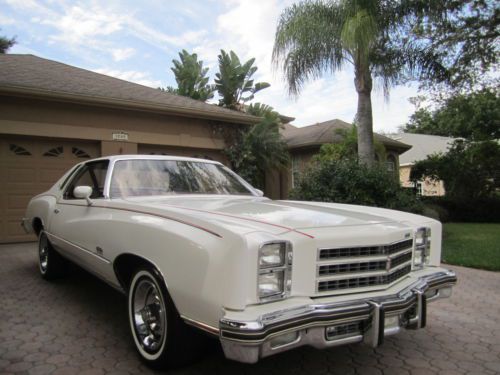 1976 chevrolet monte carlo gm executives car special ordered amazing find mint!!
