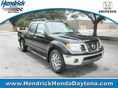 4wd crew cab lwb auto sl nissan frontier sl low miles 4 dr truck automatic gasol