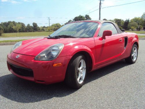 Extra clean 2000 toyota mr2 spyder base convertible 2-door 1.8l runs 100%