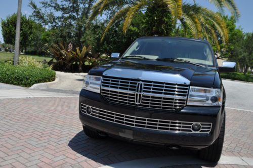 2008 lincoln navigator ultimate package,fl suv,heated seat,tv,dvd,a/c seats,mint