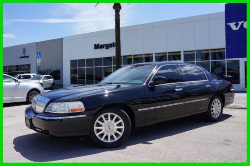 2006 signature used 4.6l v8 16v automatic sedan black on black leather