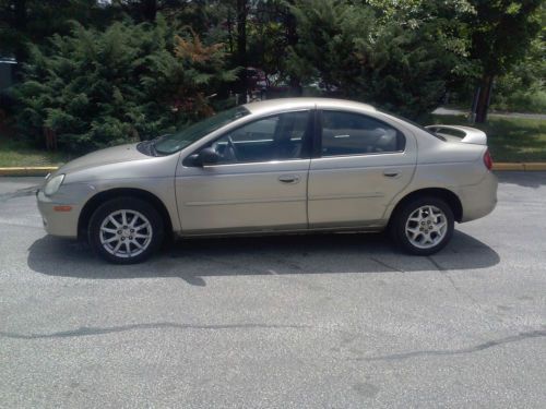 2002 dodge neon es sedan--low miles--runs great