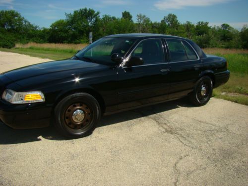 2009 ford crown victoria police interceptor sedan 4-door 4.6l