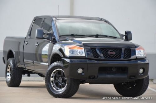 2008 nissan titan 4wd crew 5.6l v8 l/bed cloth seats $699 ship