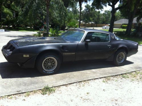 1981 pontiac firebird black on black bandit, US $5,500.00, image 2
