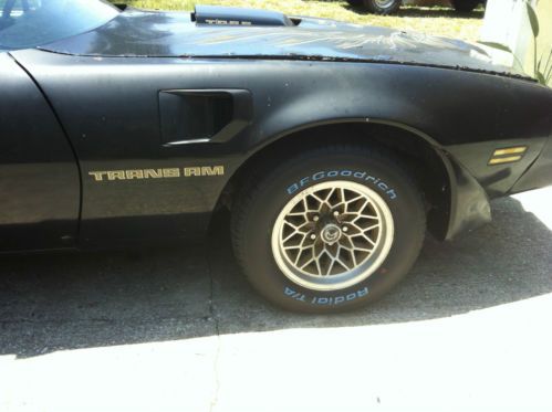 1981 pontiac firebird black on black bandit, US $5,500.00, image 9