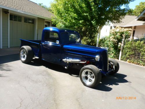 1937 dodge pickup truck street rod hot rod frame off restoration with 800 miles!