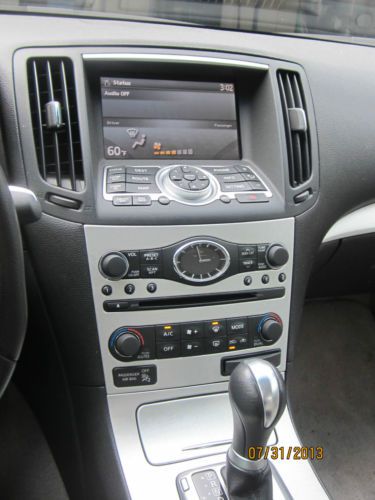 Infiniti g37 - 2 door sports coupe