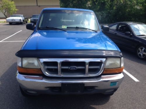 Blue 1999 ford ranger