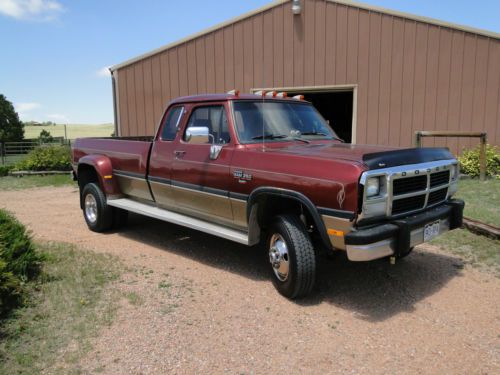 1993 dodge ram 350 club dually cummins diesel 4x4 nv4500 banks gear vendors