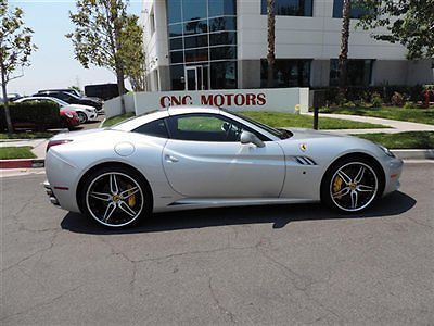 2011 ferrari california argento nurburgring metallic / serviced / gfg wheels