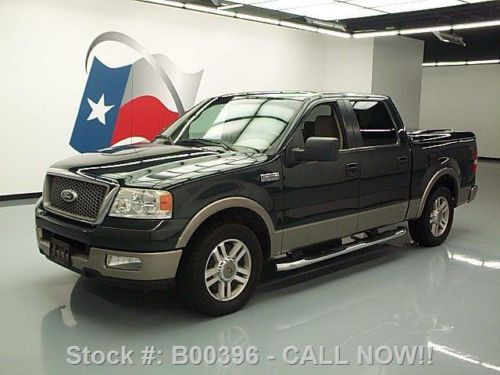 2005 ford f-150 lariat crew leather hard tonneau 94k mi texas direct auto