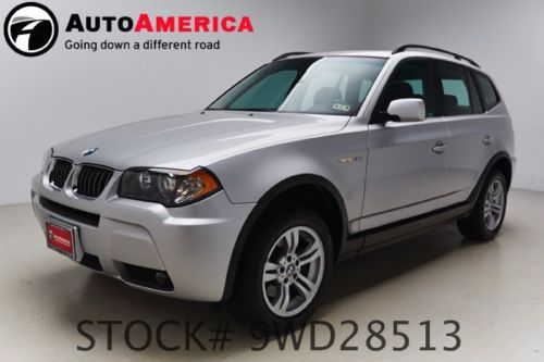 2006 bmw x3 63k low miles cruise sunroof bluetooth 17 wheels clean carfax