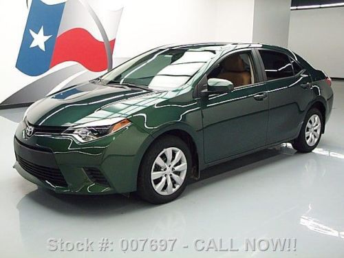 2014 toyota corolla le auto rear cam cruise ctrl 20k mi texas direct auto